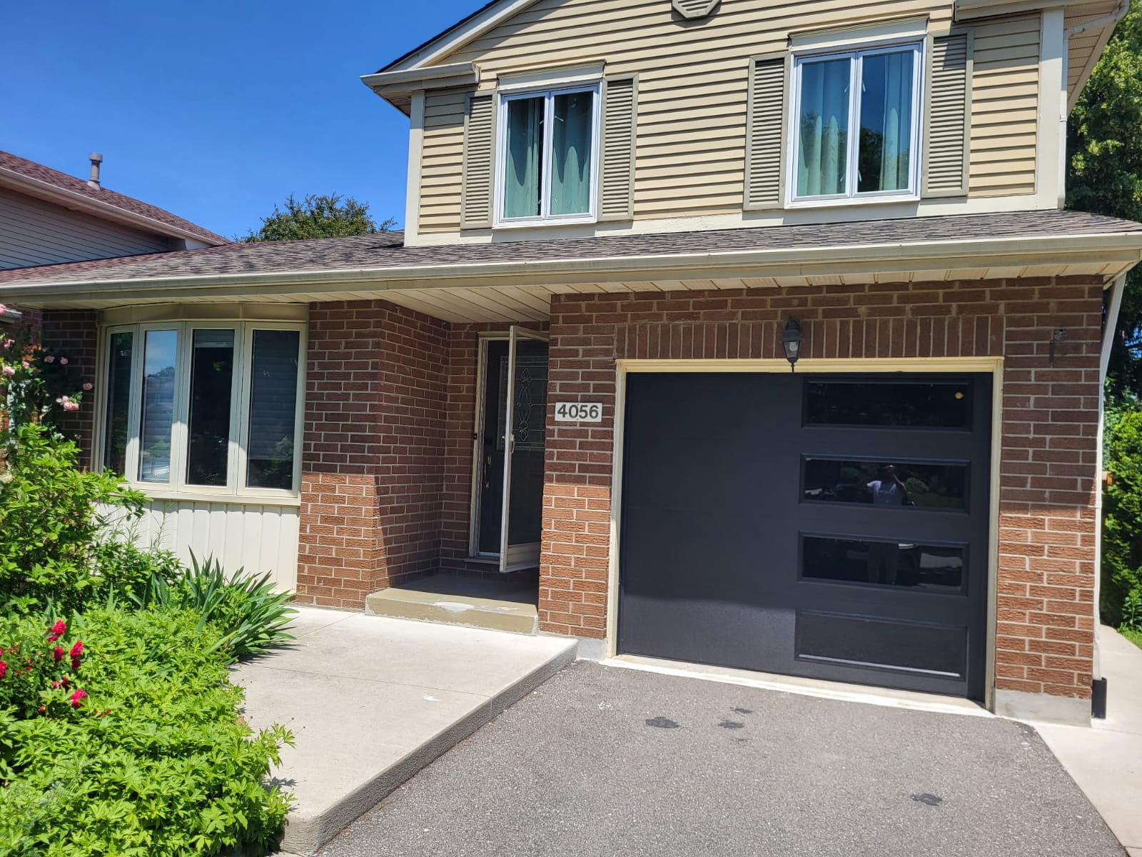 Garage door installation in Burlington