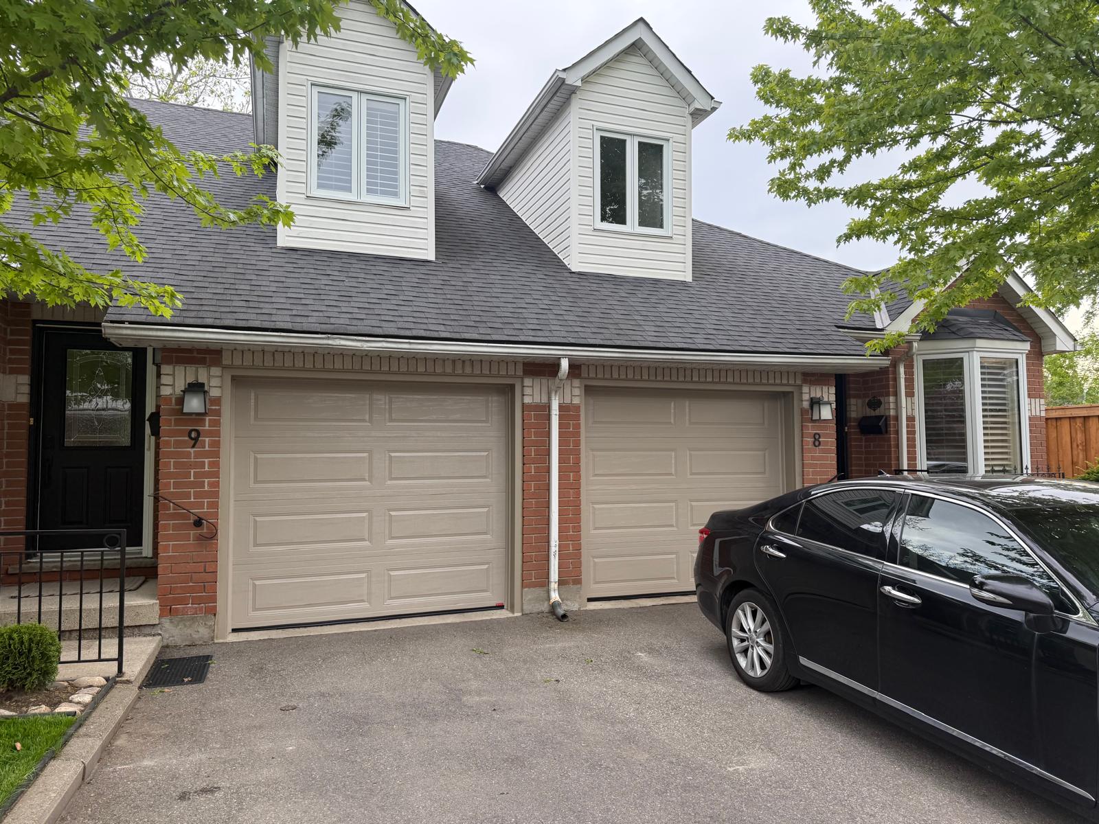 Pro Entry Garage Doors technician on site in Burlington